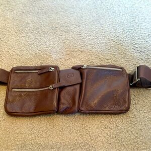 Genuine Leather Belt Bag